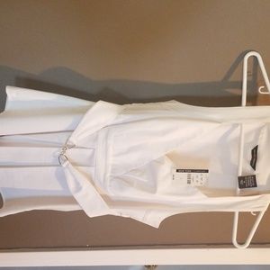 White Express Sleeveless Blouse
